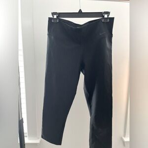Nike dri-fit cropped black workout tight. Size medium